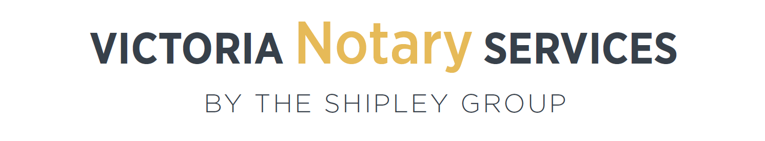 Victoria Notary Services Logo