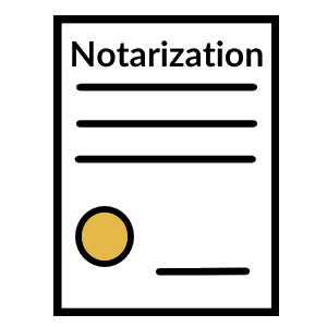 Notarize documents such as Affidavits, Declaration, Authentication, and certified true copies